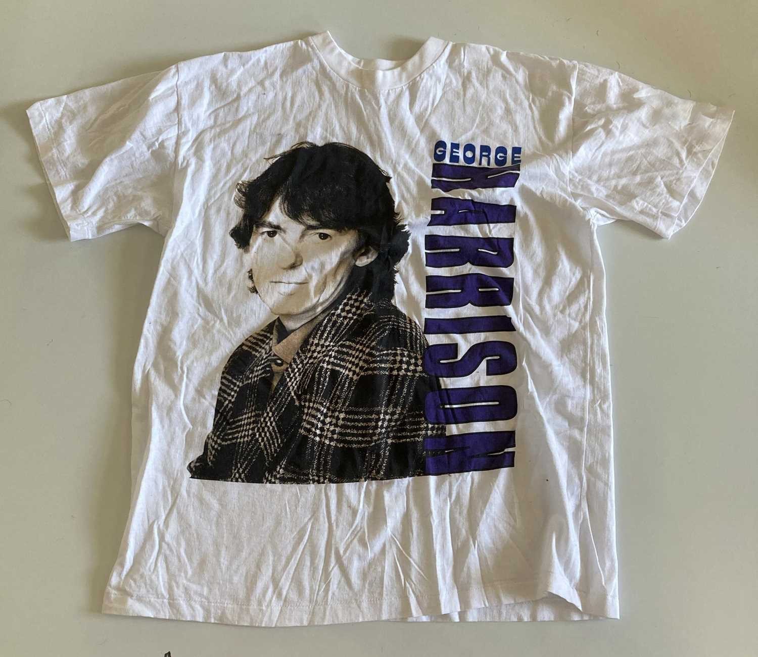 George Harrison Guitar Photo T-shirt S to 5XL UR256