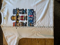 Exclusive Collaboration Bape x One Piece Ace Luffy Sabo Milo Tee Release…