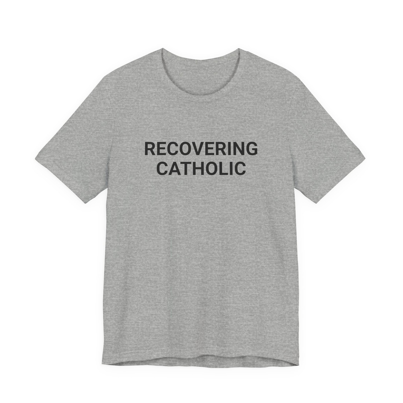 Recovering Catholic Irish Singer T-Shirt, 90s Deconstruction Vibes, Church, Mass gallery