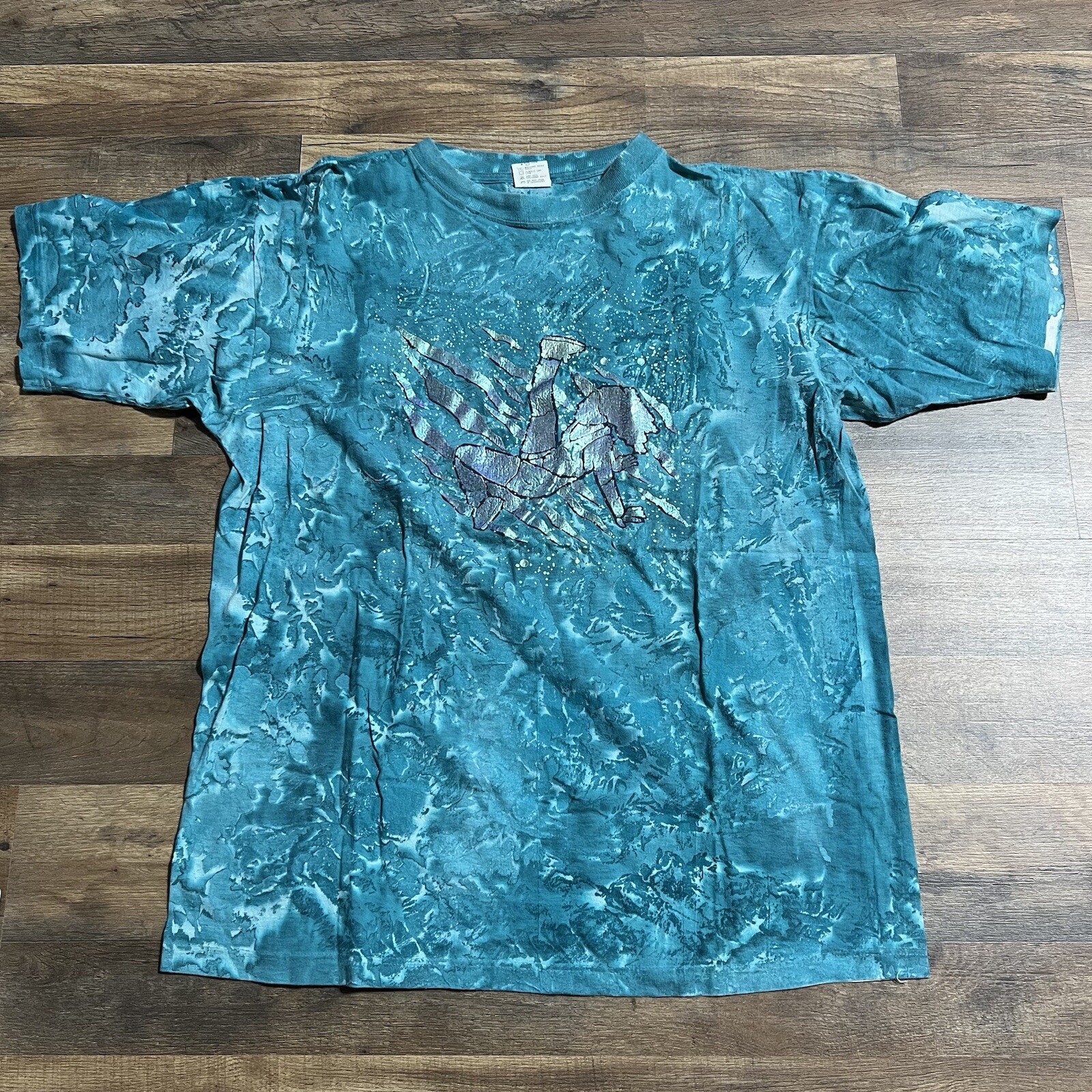 Vintage Silver Screen T’s Shirt Breakdance Dance Music Men’s Shirt OSFA Tie Dye