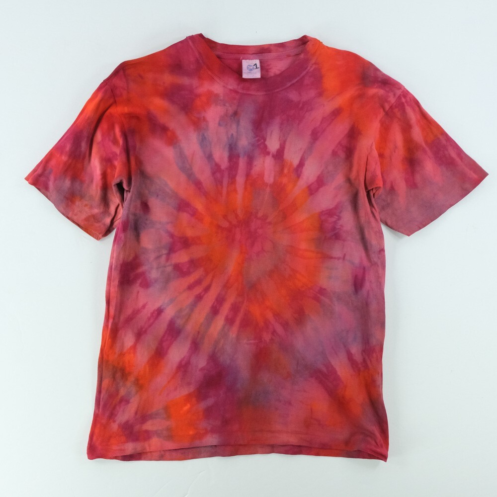 NWOT Single Stitch T-Shirt Blank Hand Tie Dye Brazil Made S/S Hering Sz. M 38′