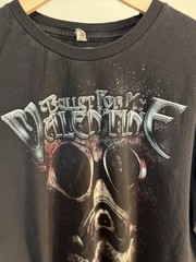 Bullet For My Valentine Temper Temper Band Tee AAA 2XL Black Graphic Shirt Y2K