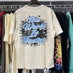 HELL STAR ‘THE WORLD IS YOURS’ Unisex Tee S-5XL (2-SIDED)