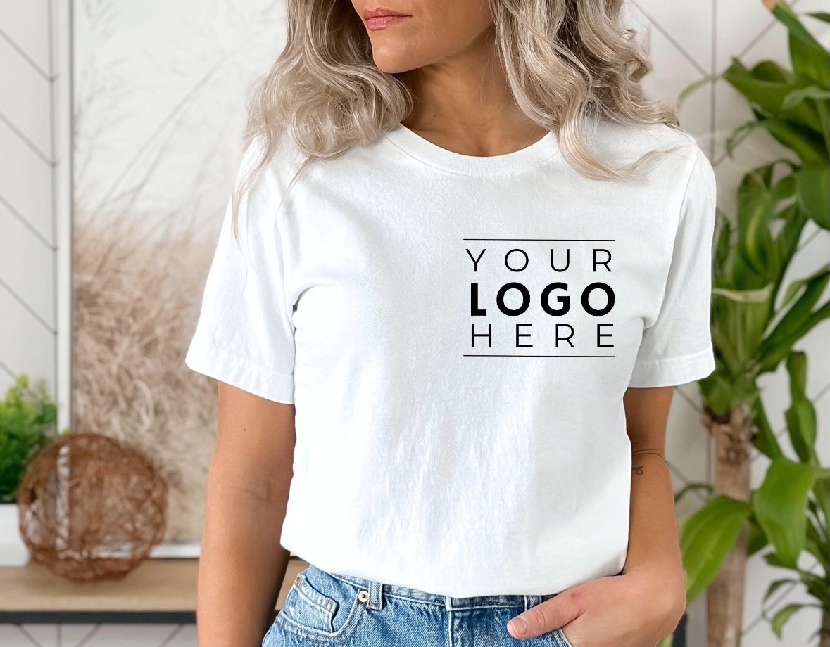 Custom Logo Shirts, Custom Text Shirt,Your Business Logo or Brand Logo Shirt gallery