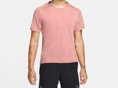 Nike Men’s Dri-FIT ADV Run Div Pinnacle S/S Canyon Rust Running Top DQ6540-691