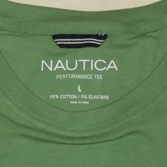 Nautica Men’s Active Stretch Performance T-Shirts Palmetto L New