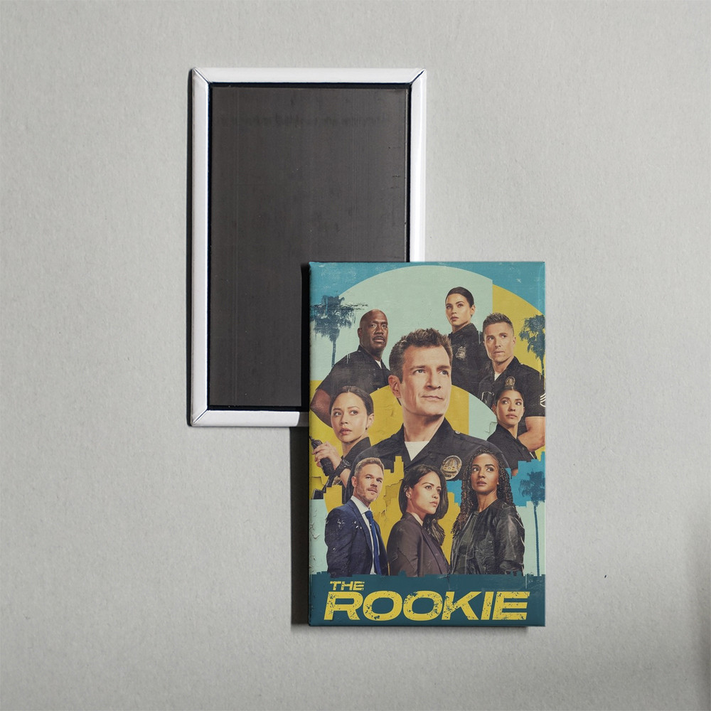 The Rookie Mini TV Show Poster Fridge Locker Magnet
