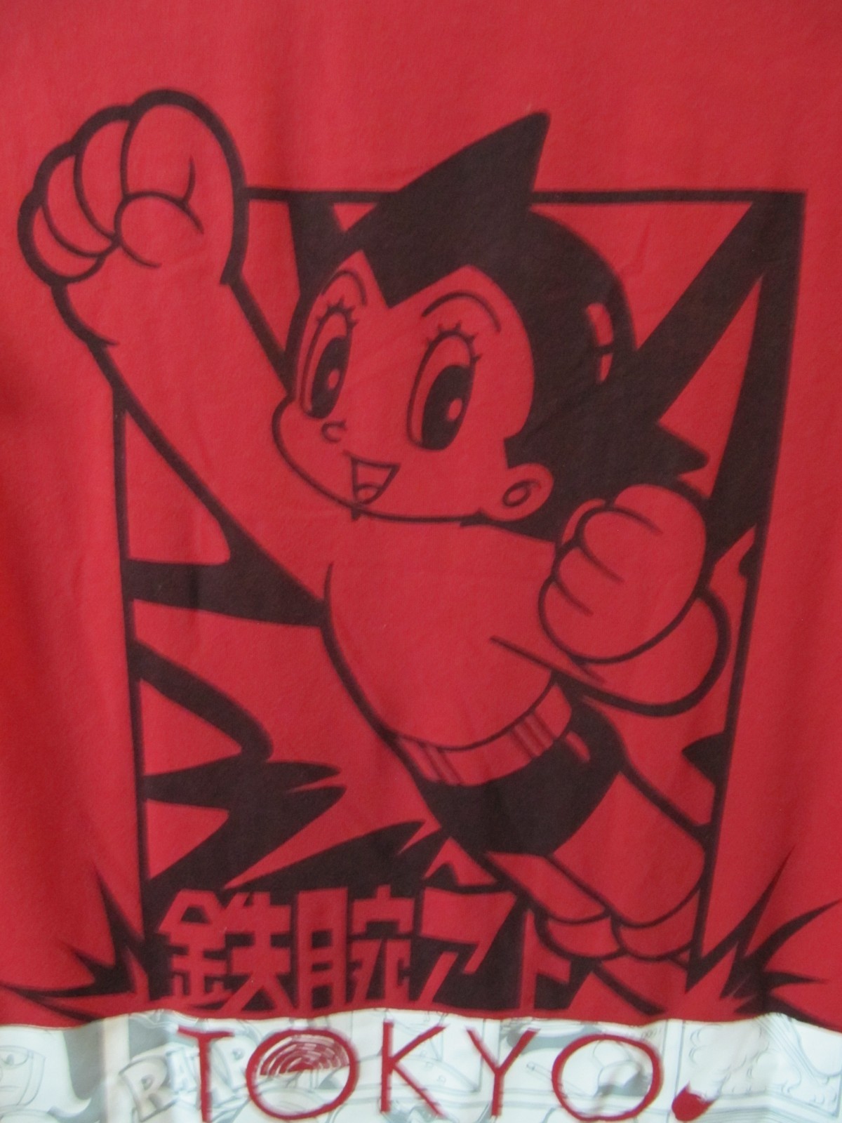 SouthPole X Astro Boy Tokyo Originals 2020 Red 2-Sided T-Shirt Mens Medium gallery