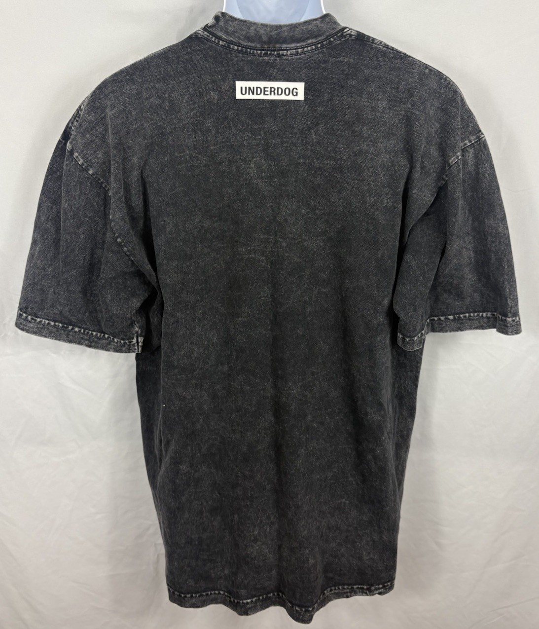 Under Dog Jason Kelce Black Acid Wash T-Shirt Men’s Size XL Excellent gallery