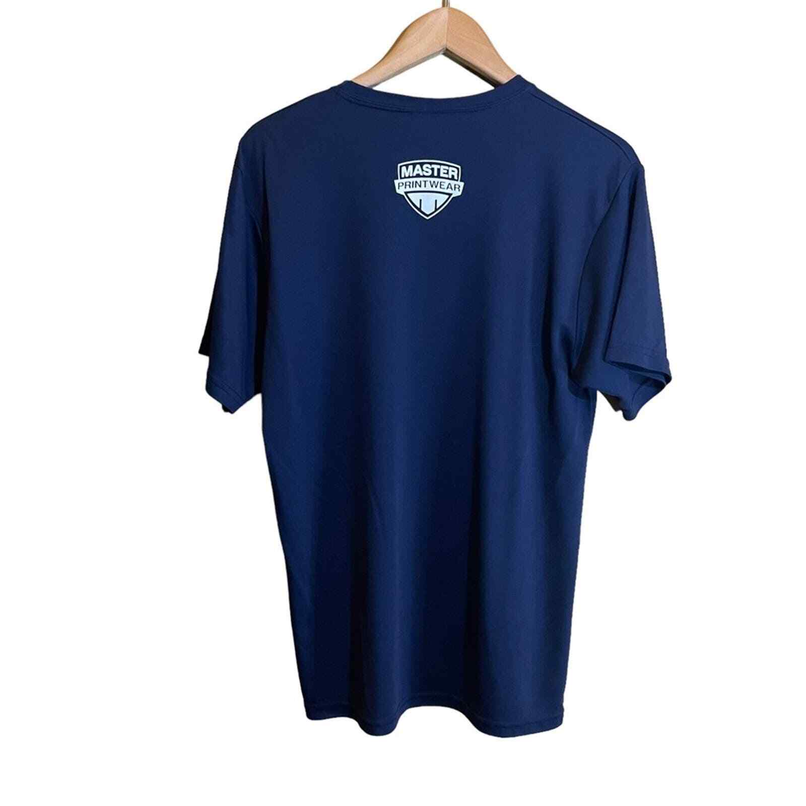 Augusta Sportswear Milwaukee Brewers Mens Navy Blue Performance T-Shirt Size M gallery