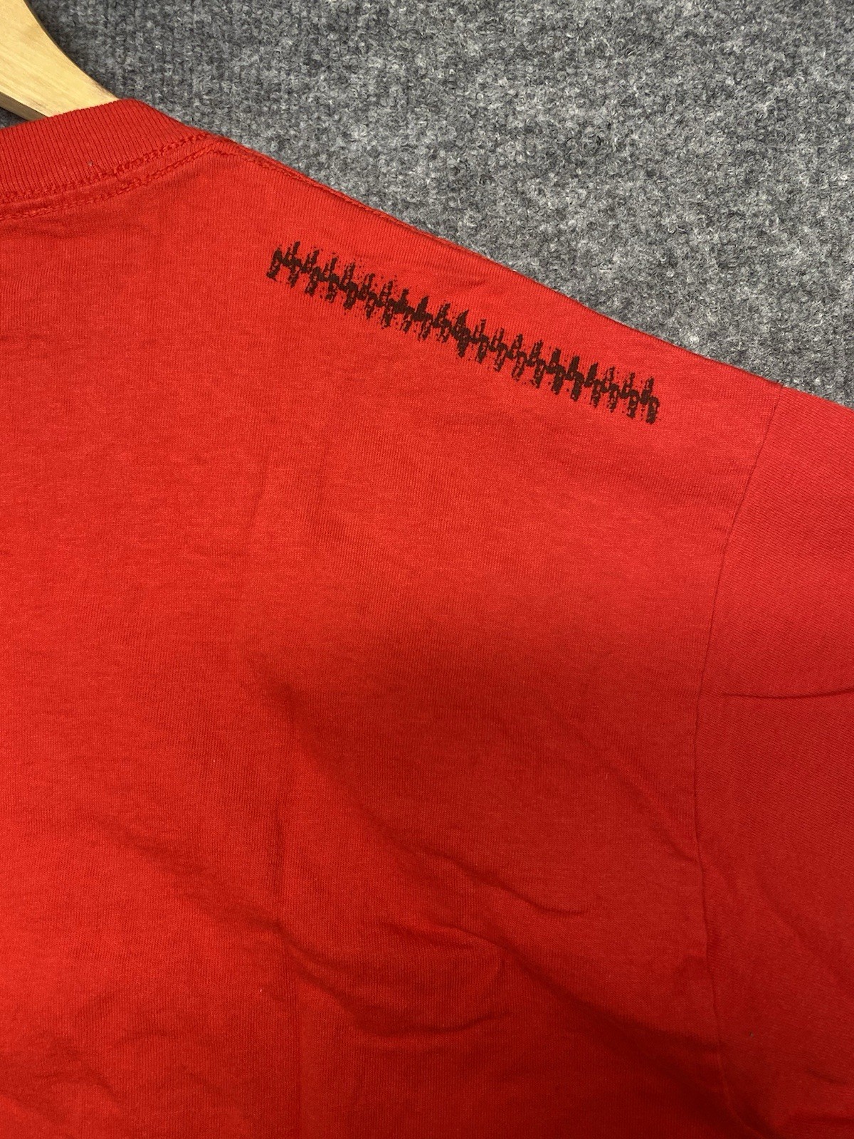 Vans Shirt Mens XL Red Logo Graphic Tee T-Shirt Skateboard Classic No Size Tag. gallery