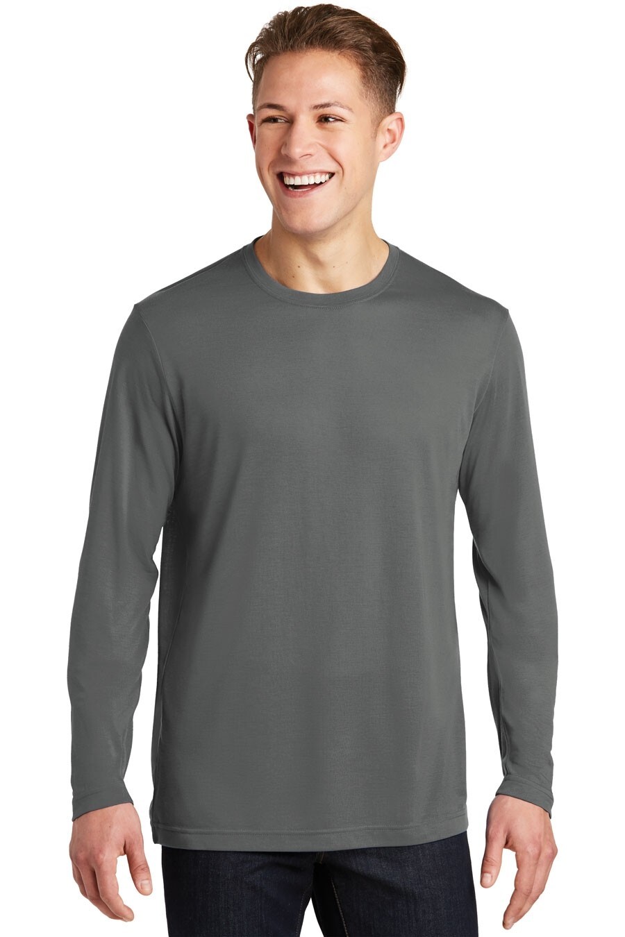 ST450LS Sport-Tek Long Sleeve PosiCharge Competitor Cotton Touch‹¨« Tee gallery