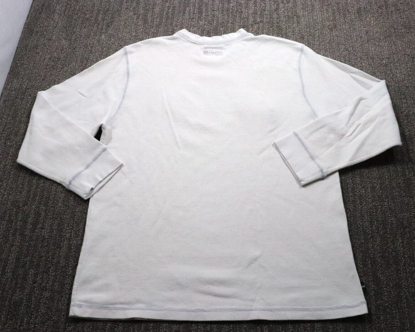 AND1 Y2K Vintage Thermal Shirt Men's XL White Grunge Skater Long-Sleeve Skater gallery