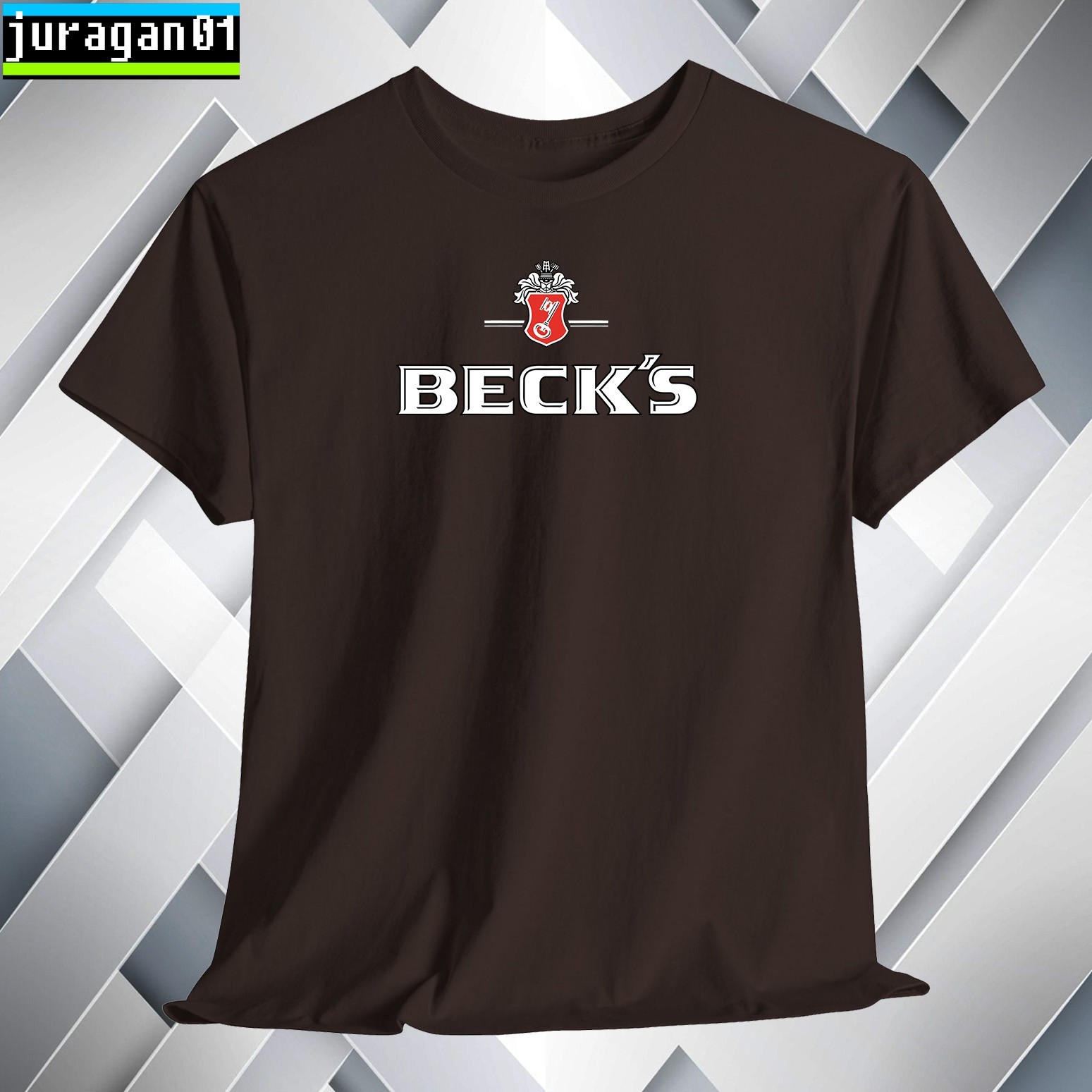 Beck's Brewery German Beer T-Shirt Logo Many Colors Size S to 5XL Made in USA gallery