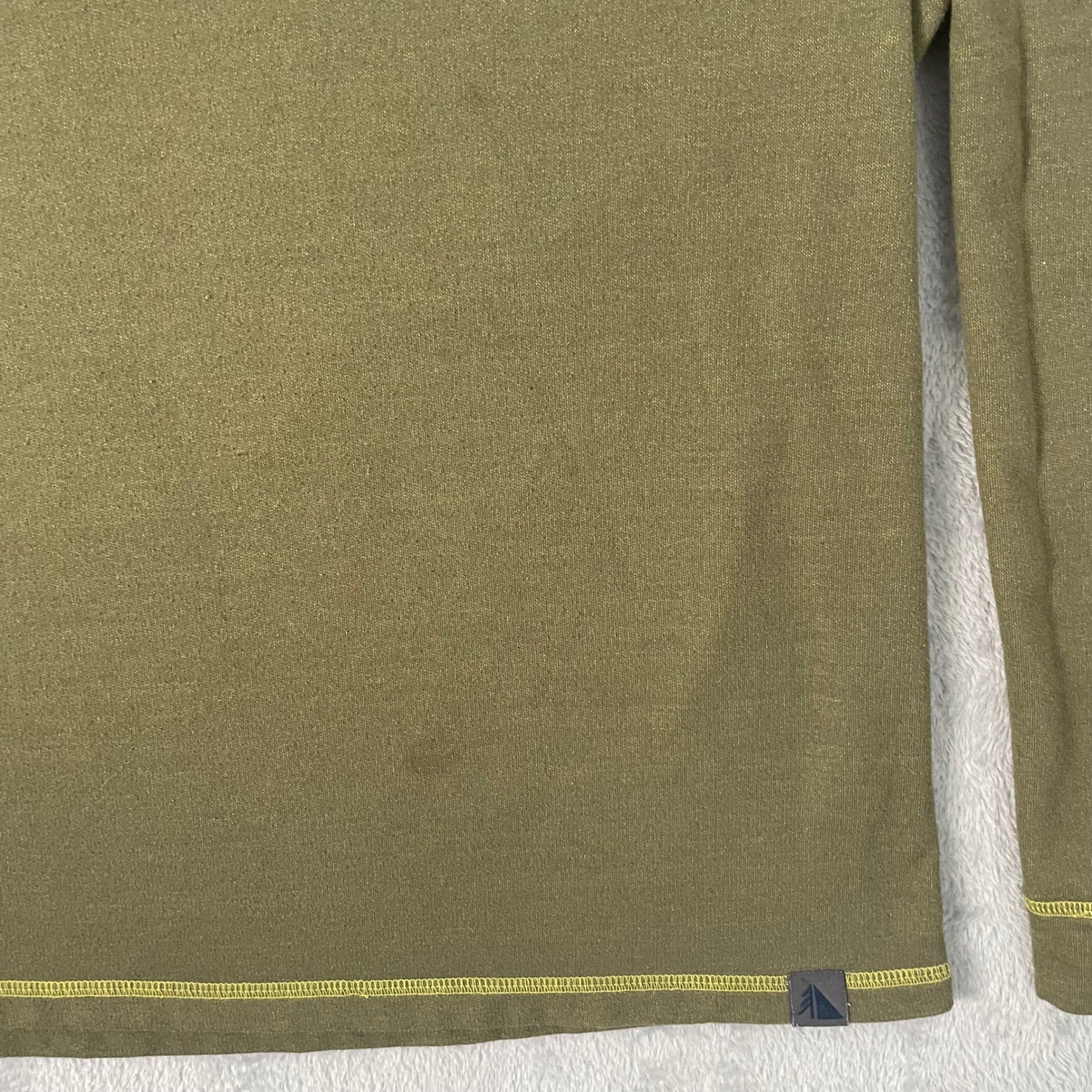 LL Bean Henley Mens XL Green Shirt Pullover Classic Outdoor Rugged Gorpcore gallery