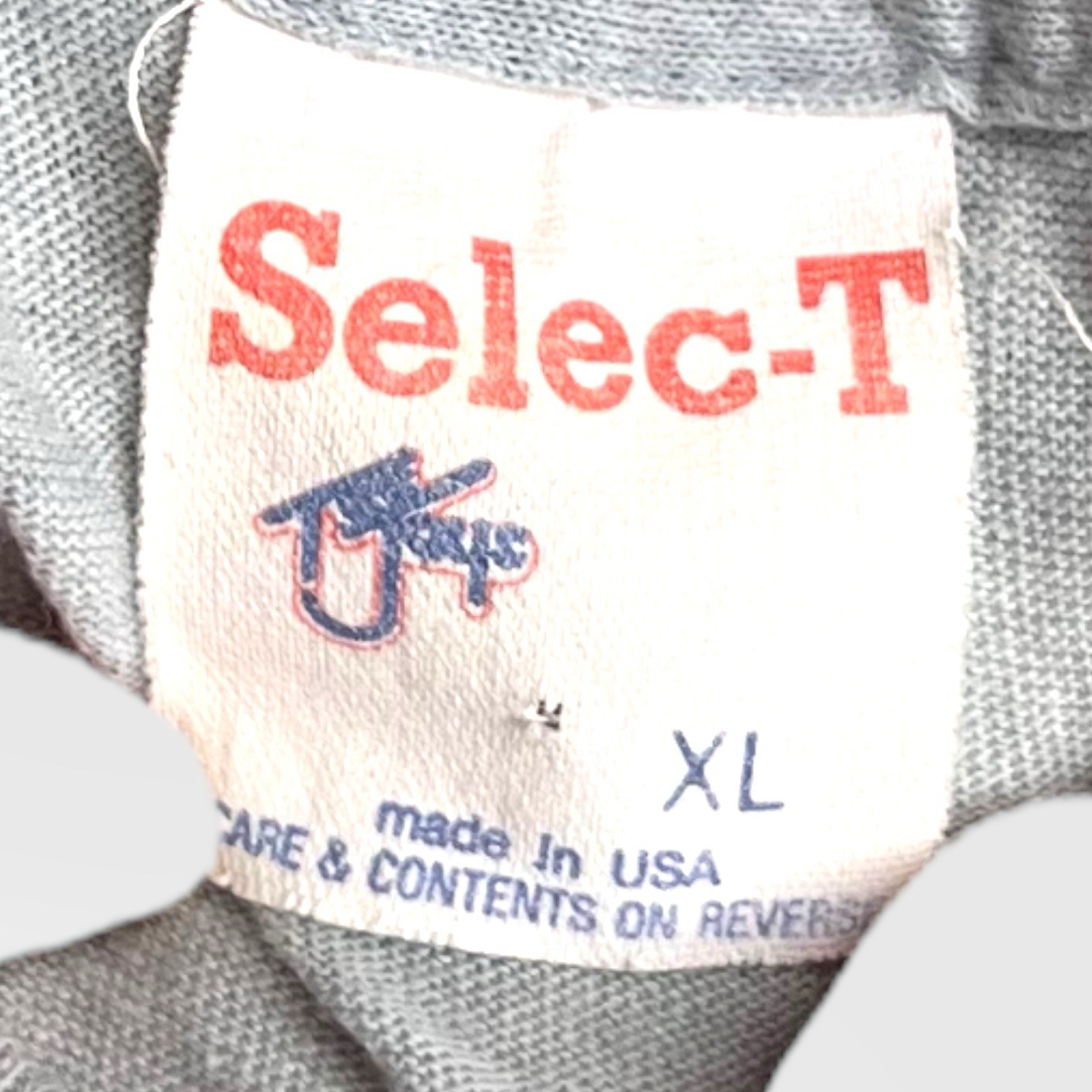VTG 1980s Single Stitch T-Shirt Adult XL White Arizona Landscape SELEC-T Nature gallery