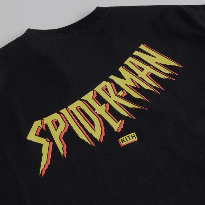 KITH x Spider-Man "Spotlight" Vintage T-Shirt Size M gallery