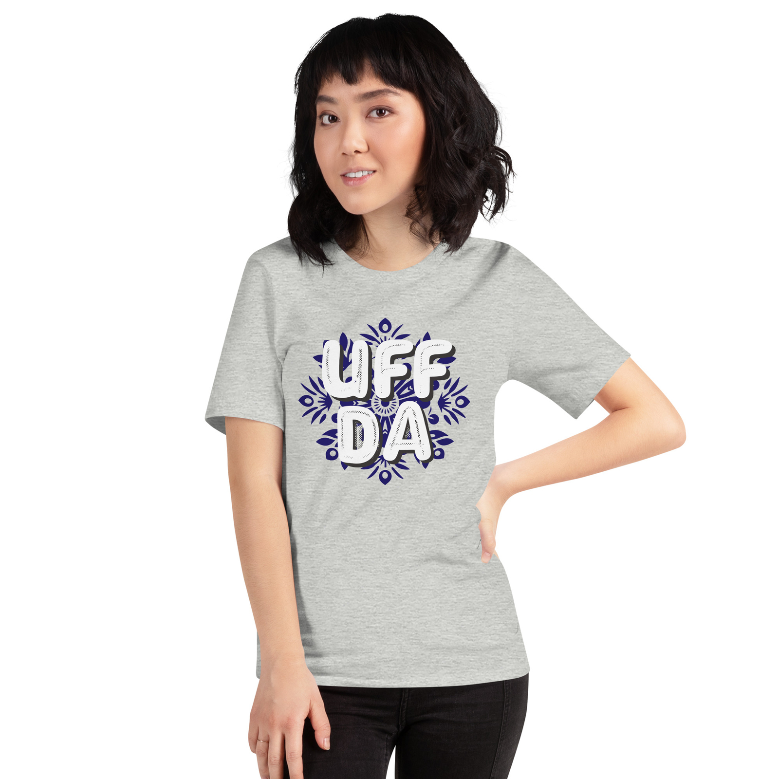 Uff Da Scandinavian Heritage Midwest Unisex T-shirt S,M,L,XL,2X,3X,4X gallery