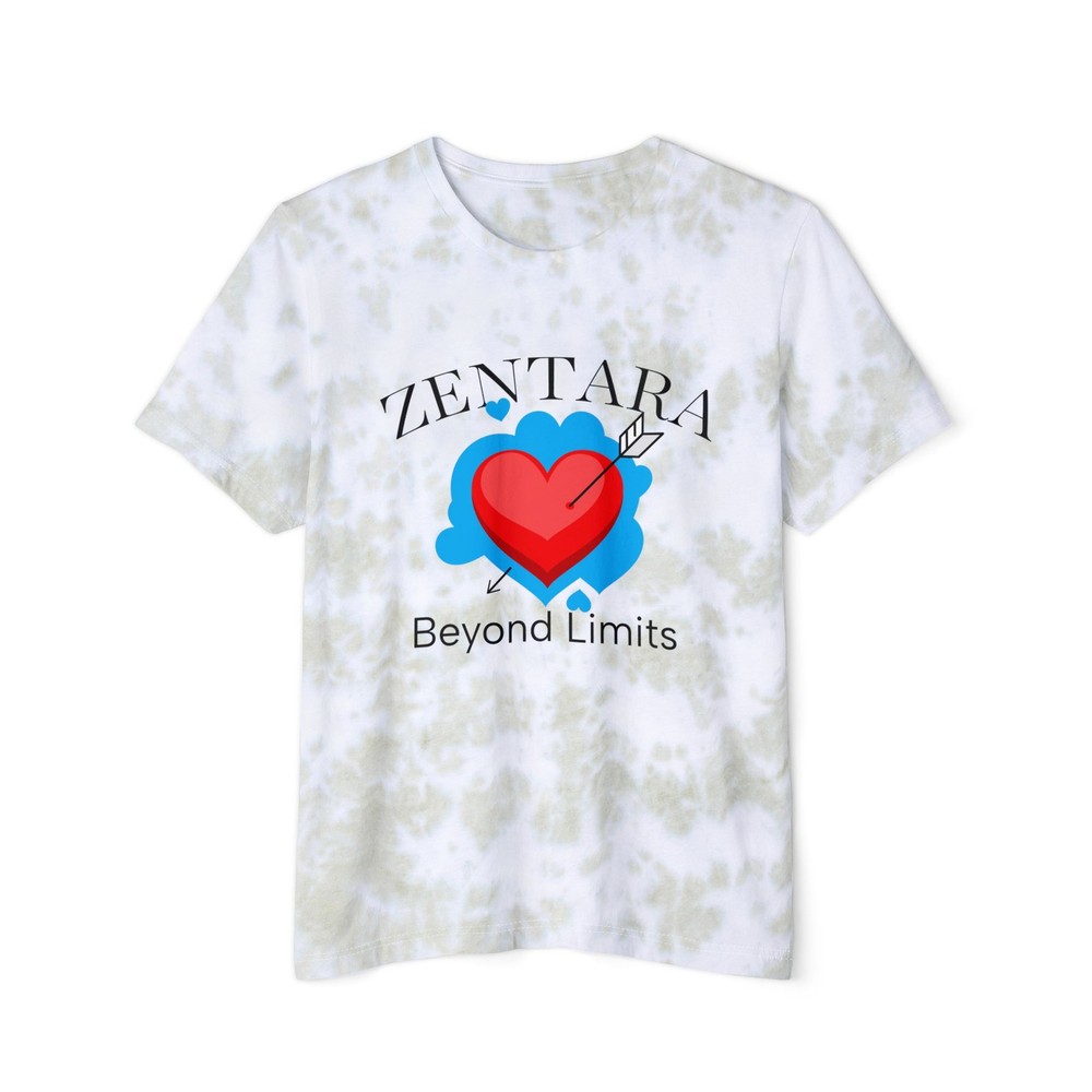 Zentara Beyond Limits Heart graphic T-Shirt | Tie-Dye