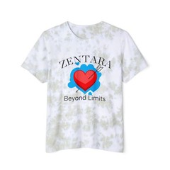 Zentara Beyond Limits Heart graphic T-Shirt | Tie-Dye