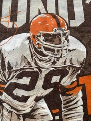 HANFORD DIXON Throwback #29 Cleveland Browns TOP DAWG Shirt XL Extra Large NFL
