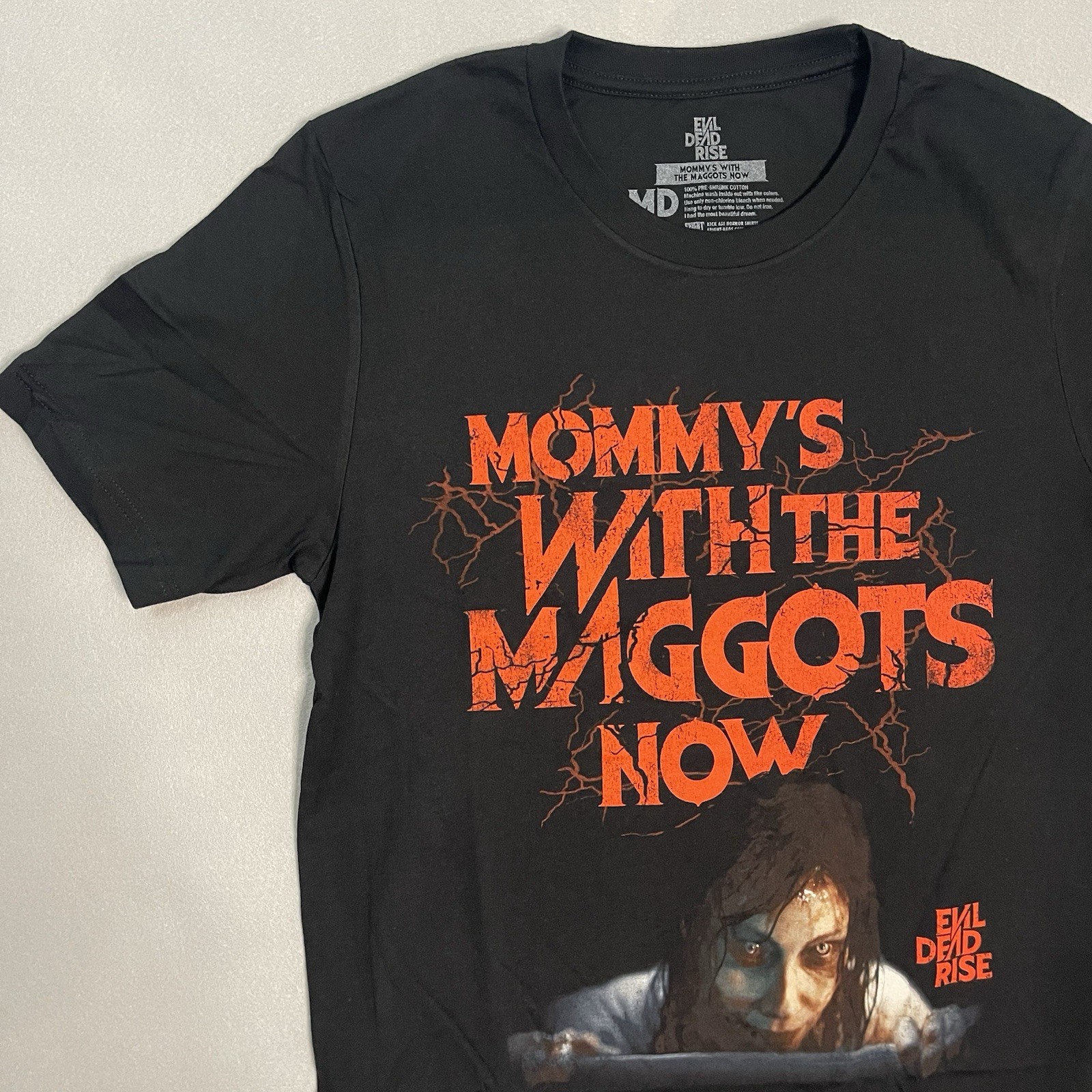Fright Rags Mens Evil Dead Rise Mommy Maggots T Shirt Sz M Horror Movie NWOT gallery