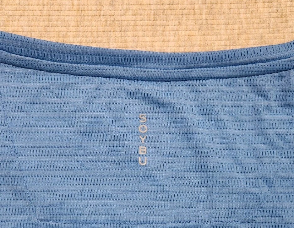 Soybu Shirt Mens Large Blue Performance Stretch Yoga Running Training Athletic gallery