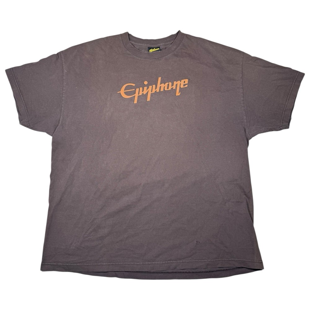 Vintage Gibson Guitars Epiphone Official T-Shirt Sz XXL