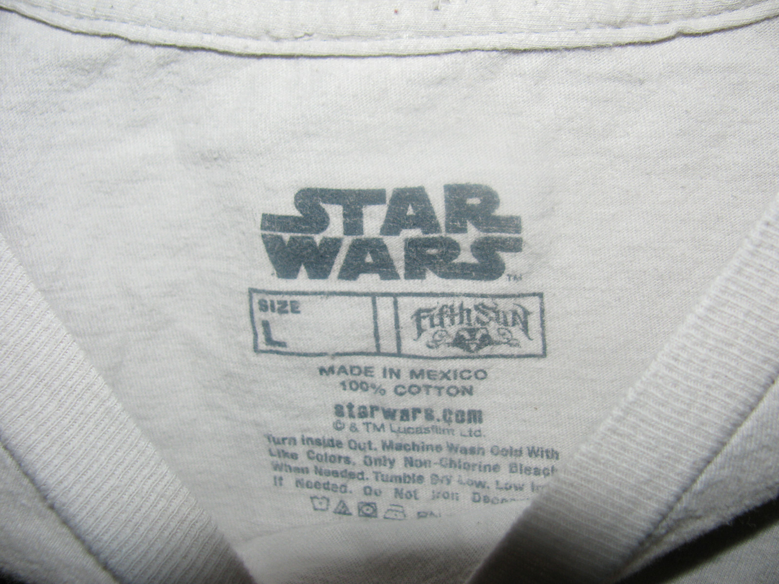 Used Star Wars Shirt Size L Hanger Not Included gallery