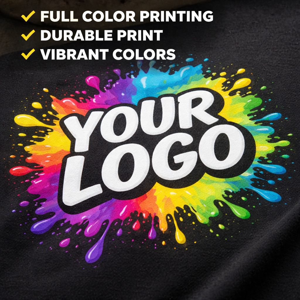 Custom Logo T-Shirts | Full Color Print | Bulk Custom Shirts | Business Event T gallery