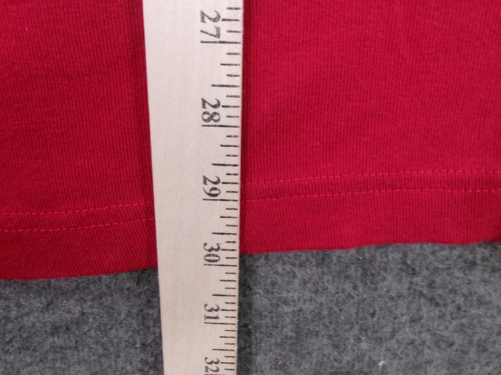 Basic Editions Shirt Men XXL Red Henley Classic Causal Outdoor Long Sleeve gallery