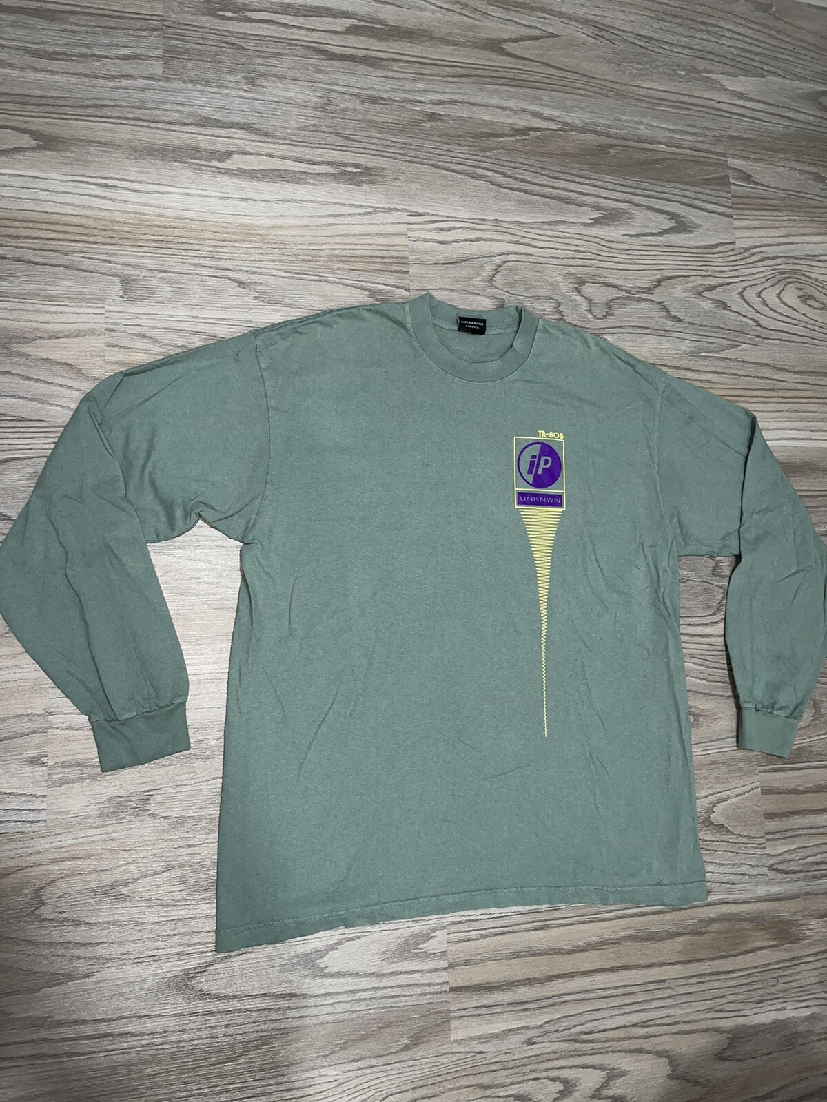 UNKNWN X Ignored Prayers Miami (2019) Green Long Sleeve T-Shirt Mens 2XL Lebron gallery
