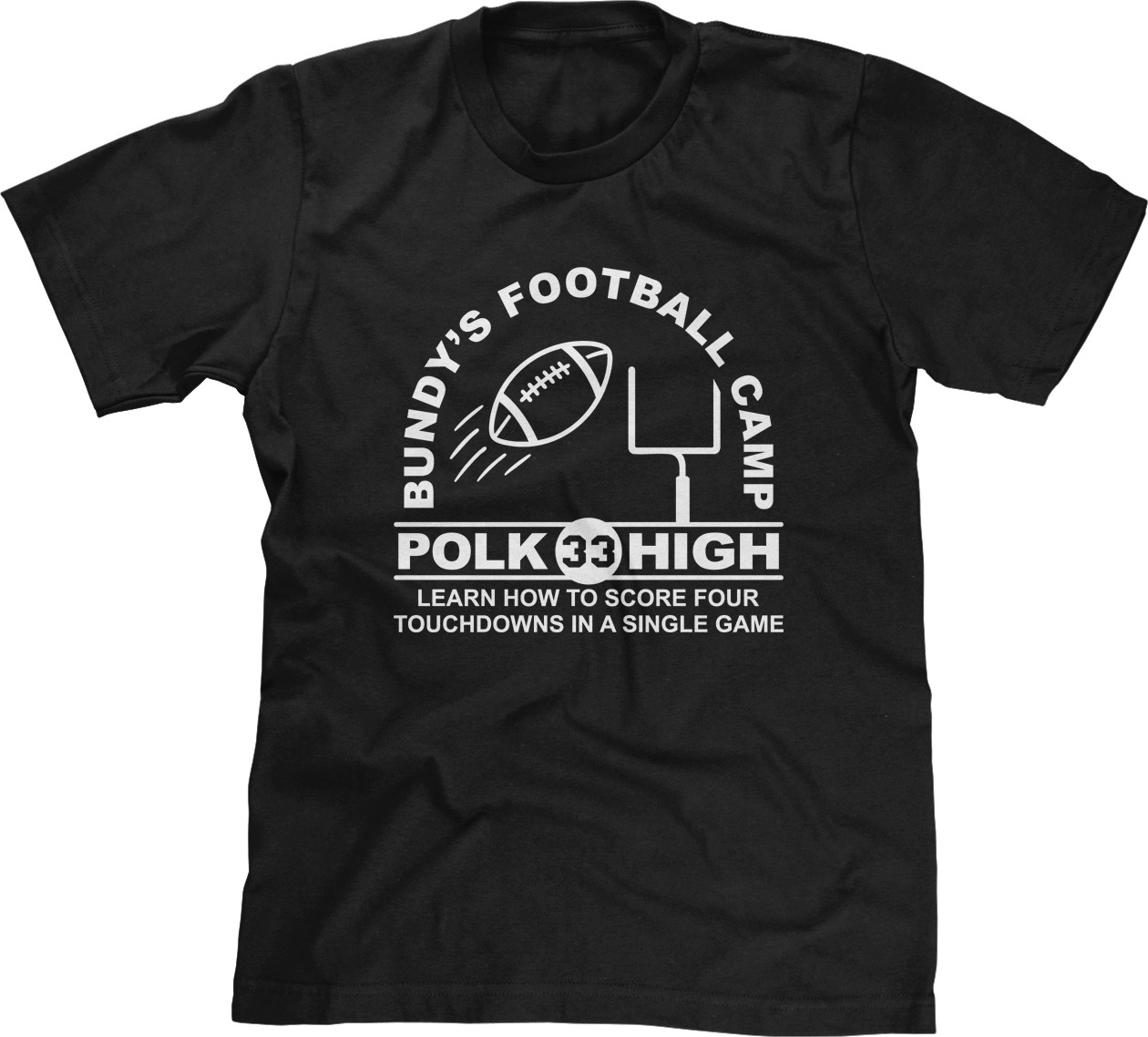 Football Camp Classic TV Quotes 90s Sitcom Sports Comedy Fan Retro Al Mens Tee