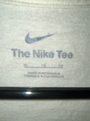 Nike Cream Monster Claw Scratch Rare “Just Do It” Tshirt Size XL