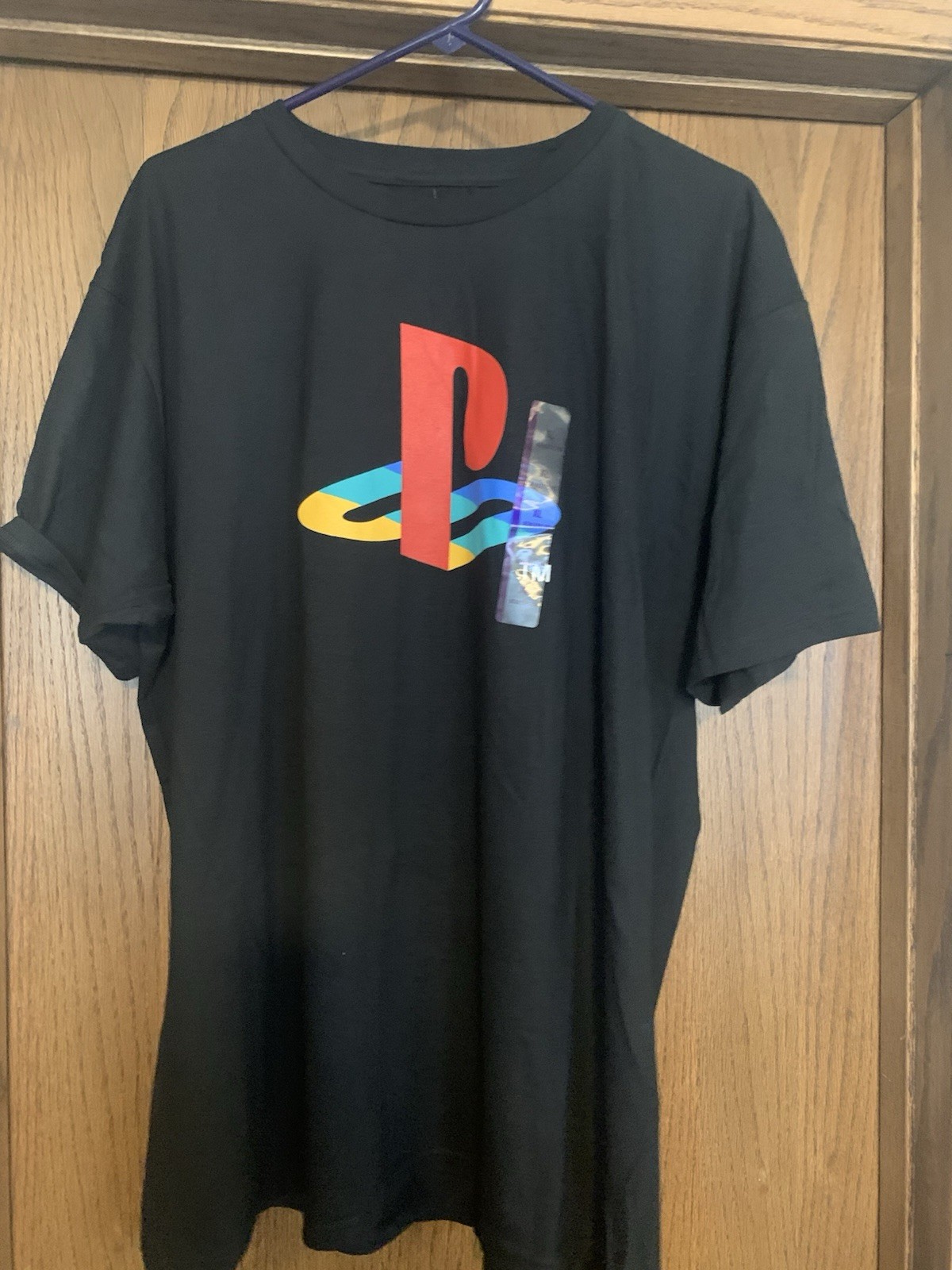 Ripple Junction Men PlayStation Logo Graphic T-Shirt Black XL gallery