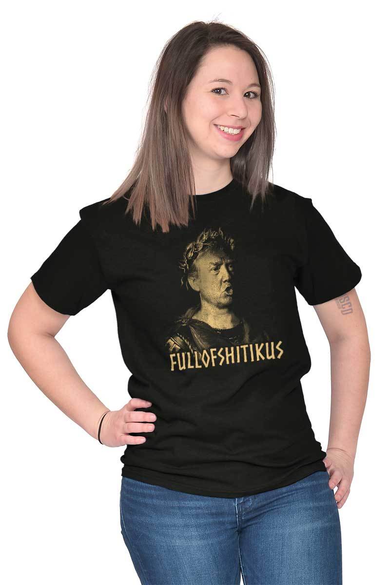 Full Of S**ttikus Donald Trump President USA Adult Short Sleeve Crewneck Tee gallery