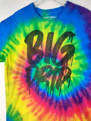 Brooklyn Vertical Men’s XL Big Drip Tie-dye T-shirt 5408