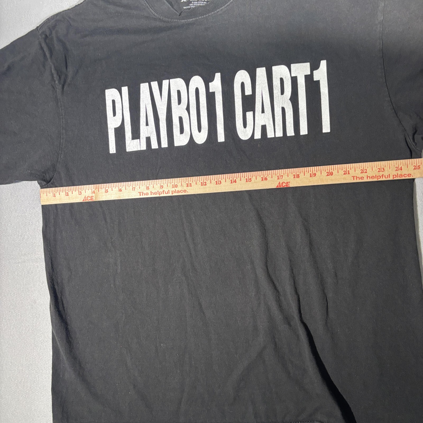 Playboi Carti Opium Shirt Mens XL Black 2025 Stadium Tour Graphic Tee Back Print gallery