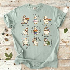 Silly Goose LGBTQ Subtle Message Pride Shirt, Proud Geese Ally shirt