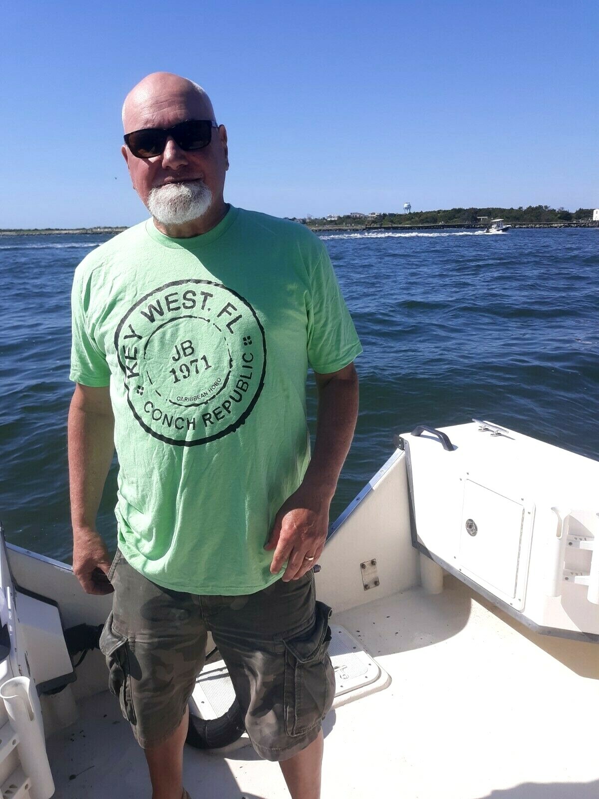 Caribbean Hobo Key West Conch Republic Post mark T-shirt Beach island rum ocean gallery