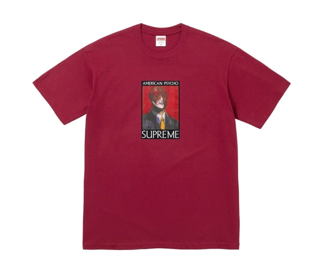 Supreme American Psycho Tee Size XL Cardinal *CONFIRMED ORDER* gallery