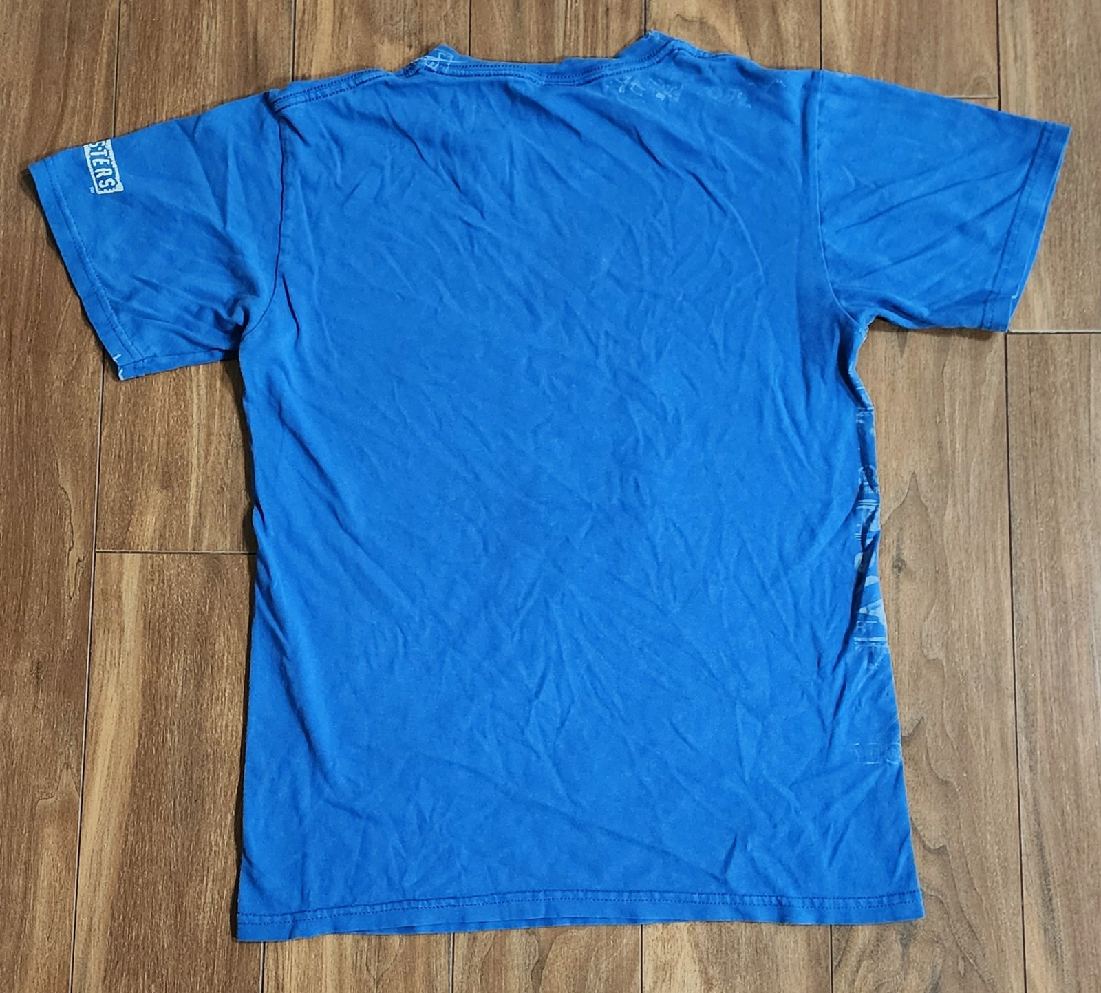 Mythbusters T-Shirt Men's Sz Small All Over Print Discovery Channel 2011 Tee gallery