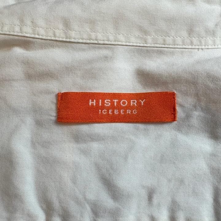 ICEBERG HISTORY Wiley Coyote Shirt White 90s Y2K Size 48 gallery