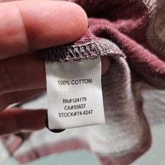 Johnston & Murphy Henley Shirt Men Large Long Sleeve Stretch Maroon