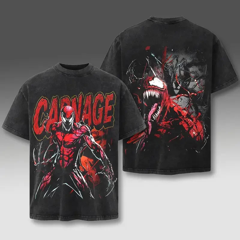 Carnage T-Shirt, Character Comics TV Series Graphic Design Unisex