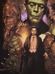 Rock Rebel Universal Monsters Wolfman Frankenstein Dracula Creature XS Shirt