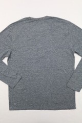 7 Diamonds Core Henley Performance Shirt Long Sleeve Dusk Blue M Athletic Snap