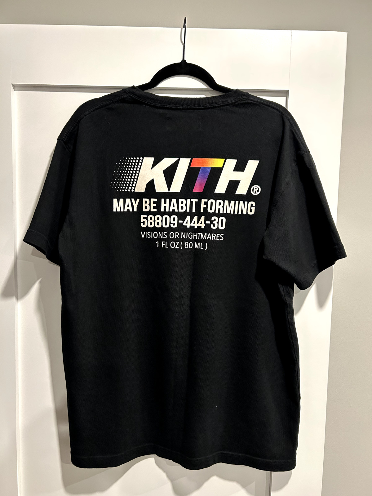 KITH "Habit Forming" Tee - Black - Size Large gallery
