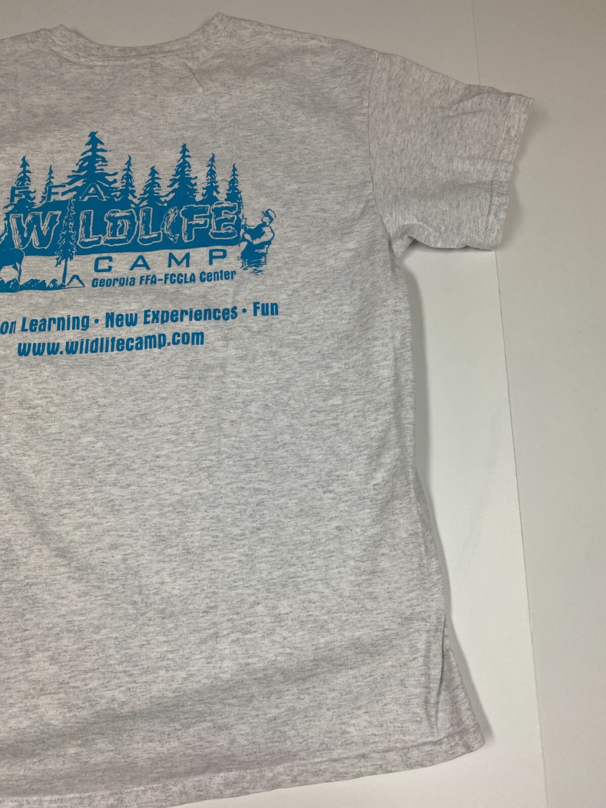 Camp Wildlife Mens shirt Large gray gallery