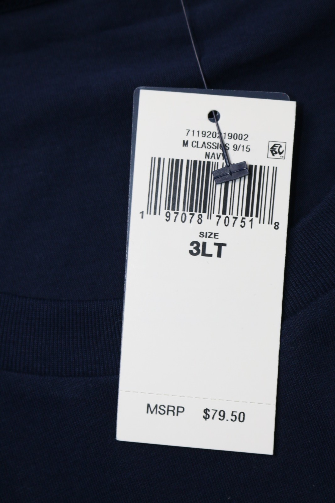 Polo Ralph Lauren Men's Long Sleeve Plaid Patchwork Big PONY Shirt Navy 3LT gallery